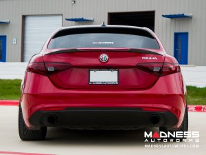 Alfa Romeo Giulia Roof Spoiler - Carbon Fiber - Feroce Carbon - Full Size Alfa Romeo Giulia Roof Spoiler - Carbon Fiber - Feroce Carbon - Full Size